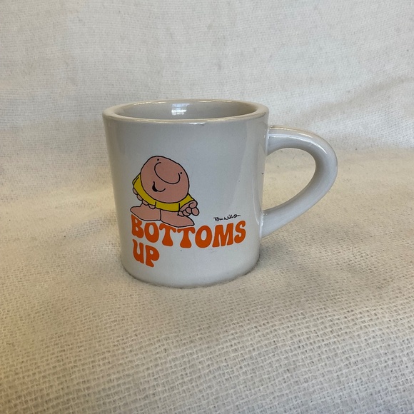 Vintage Ziggy Coffee Tea Mug "Bottoms Up" Collectible - Picture 1 of 8